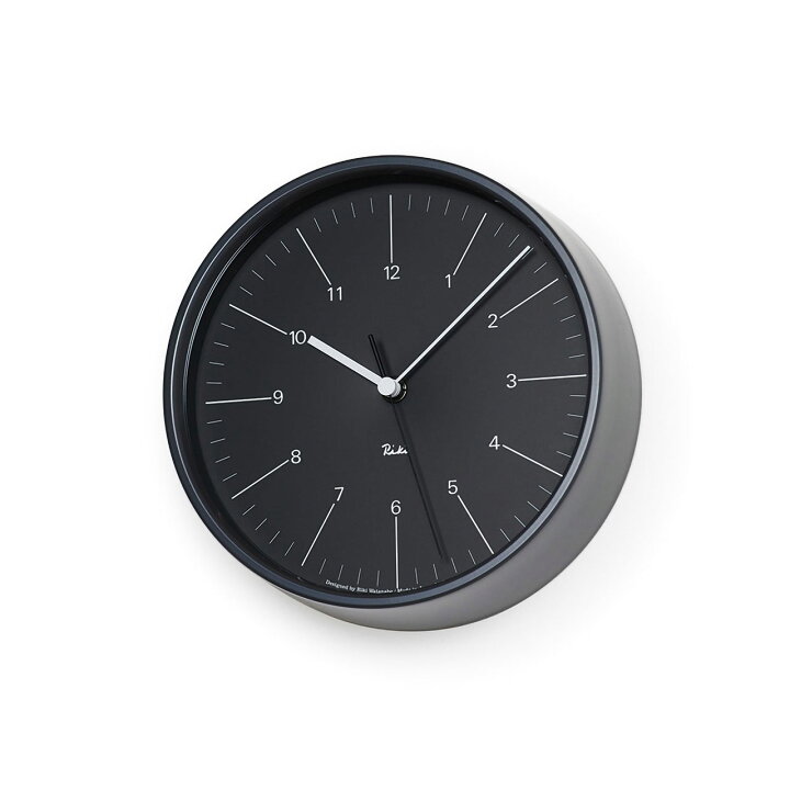 楽天市場】Lemnos レムノス RIKI STEEL CLOCK リキ スチール クロック 