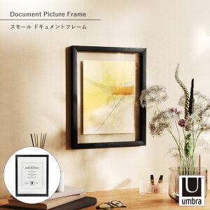 Umbra �A���u�� �X���[�� �h�L�������g�t���[�� Document Picture Frame �z�� �R���N�V���� ���[ �f�B�X�v���C �܏� �؏� �ʐ^�X�^���h �t�H�g �Ǌ|��