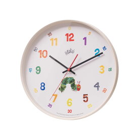 ERIC CARLE WALL CLOCK & ALARM CLOCK エリック・カール 掛時計・アラーム時計 音がしない スイープムーブメント 壁掛け時計 ウォールクロック 目覚まし時計 子ども部屋