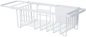 tower タワー(山崎実業) 伸縮水切りワイヤーバスケット タワー SINK DRAINER WIRE BASKET 水切りかご 水切りバスケット 水切りラック シンク 収納
