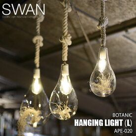 SWAN スワン電器 Another Garden BOTANIC Hanging light (L) ボタニックハンギングライト(L) APE-020 (LED球付属)ペンダント照明 天井照明 天然木 日本製 口金E26