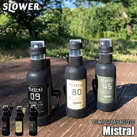 【楽天市場ランキング1位獲得】SLOWER スロウワー(TRI) Mistral 詰め換え用スプレーボトル「ミストラル」50ml アルコール対応 詰め替え容器 スプレー容器 携帯用スプレー 霧吹き