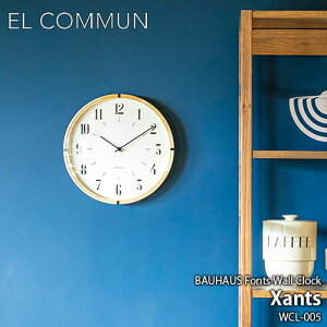 EL COMMUN GR~[ BAUHAUS Fonts Wall Clock Xants oEnEXtHgEH[NbN WCL-005 |v |v Ǌ|v XC[v[ug TfBEVEBXL[