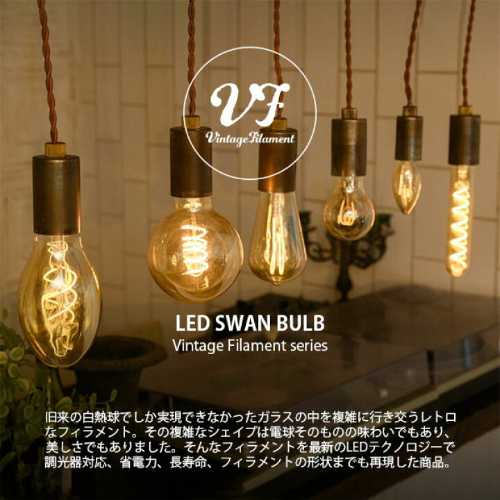 楽天市場】SWAN スワン電器 LED SWAN BULB VF BALL LEDスワンバルブ 