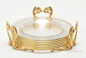 �C�^���A�� �f�B�b�V���z���_�[ (�f�U�[�g�M6���Z�b�g) �N���A�[�bDish holder(Set of 6 dessert dishes) / Clear�bCA-GG10732G