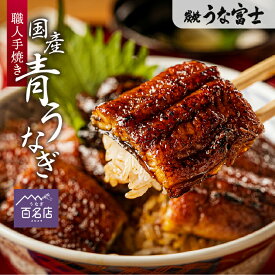 【うな富士公式】うなぎ 国産 長焼 1尾 2尾 3尾 ギフト タレ・山椒付き 蒲焼 鰻 青うなぎ 二ホンウナギ 特大サイズ 肉厚 地焼き プレゼント ギフト グルメ 食品 食べ物 ごはん お取り寄せ 串 名古屋 父の日 母の日 実用的 つまみ 土用の丑の日 お中元