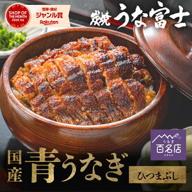 うなぎ 国産 ひつまぶし 選べる1〜3食分（50g×2=1人前） ギフト 出汁・タレ・薬味付 鰻 蒲焼 青うなぎ 二ホンウナギ 特大 プレゼント グルメ 敬老の日 お歳暮 お取り寄せ 名古屋 選べる 1尾 2尾 3尾 unagi【炭焼 うな富士】