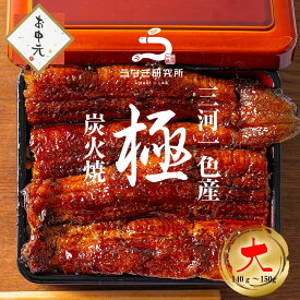 【土用の丑早割!!】【最大10%OFFクーポン配布中!!】うなぎ 長焼き【大(140～150g)】 国産 三河一色産 炭火手焼き 蒲焼 タレ付 お取り寄せ 土用の丑 お中元 お歳暮 母の日 父の日 お祝い プレゼント 個包装 真空パック 蒲焼き p15