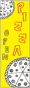 �̂ڂ��PIZZA OPEN�̂ڂ���E�s�U�̂ڂ�����@60×180 ��v�Œ������y�l�ӕW���D���z�̂ڂ�� ���������y3���ȏ�Łz�̂ڂ�� �I���W�i���^�����ύX�^�����t����������