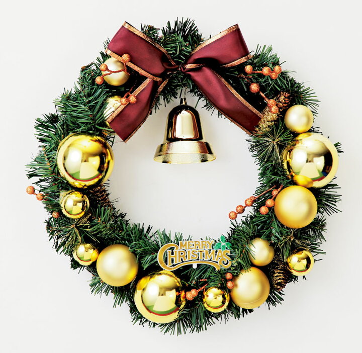 楽天市場 クリスマスリース 松ぼっくり ボール ゴールド 40cm 手作り リース クリスマス 壁 壁掛け リース 飾り 装飾 店舗装飾 インテリア デコレーション かわいい 金 おしゃれ 玄関 サンタ サンタクロース ベル リボン Christmas Doublew 楽天市場 クリスマスリース 松ぼっくり ボール ゴールド 40cm 手作り リース クリスマス 壁 壁掛け リース 飾り 装飾 店舗装飾 インテリア デコレーション かわいい 金 おしゃれ 玄関 サンタ サンタクロース ベル リボン Christmas Doublew