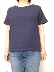 ・【大きいサイズ2L】スラブダブルガーゼガーゼ半袖Tシャツ(16色)