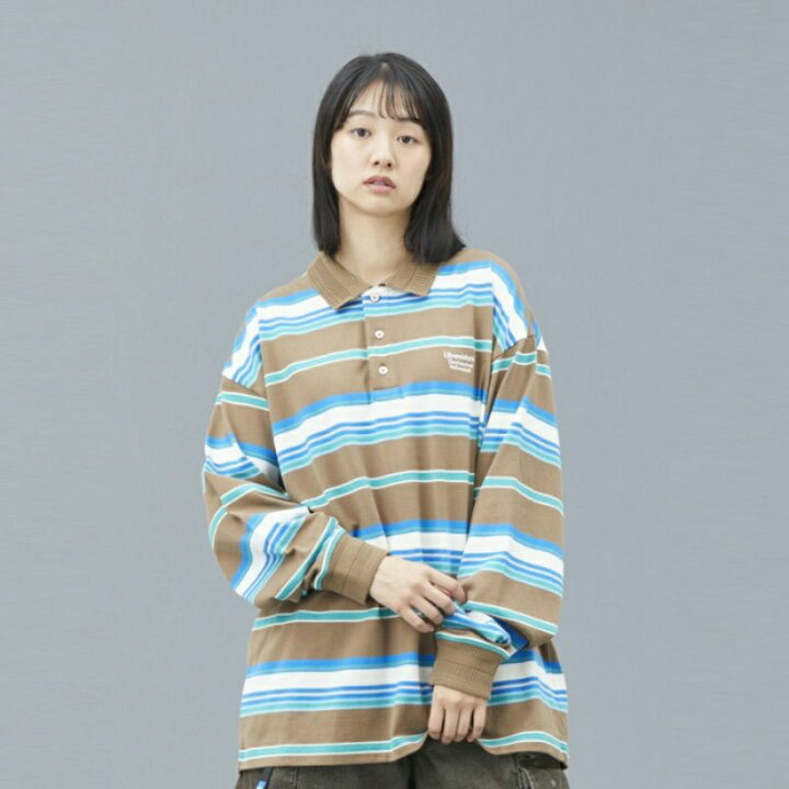楽天市場】Liberaiders リベレイダース MULTI STRIPE L/S POLO SHIRT 