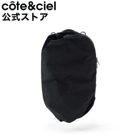 【公式】 ステッカープレゼント | cote&ciel コートエシエル LADON KOMATSU ONIBEGIE NYLON BLACK ラドン リュック