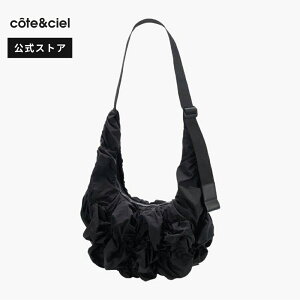 �y�����zcote&ciel �R�[�g�G�V�G�� Hyco S Otra Gathered Black CC-29231