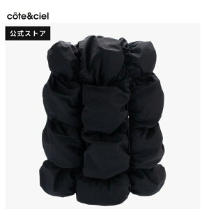 �y�����zcote&ciel �R�[�g�G�V�G�� Drava Gathered Black CC-29228