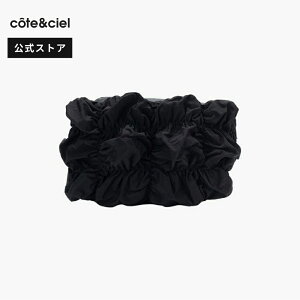 �y�����zcote&ciel �R�[�g�G�V�G�� Neva Gathered Black CC-29230