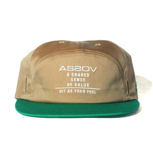 AS2OV �A�b�\�u 6 PANEL EMBROIDERY CAP �L���b�v �X�q �h�J �S���t�V���[�Y �S���t �T���O���X��t 542202