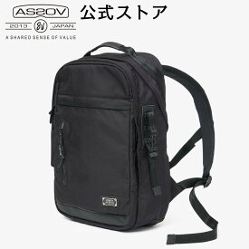 【公式】 AS2OV アッソブビジネスリュック おしゃれ 通勤 通学 出張 PC収納 PC対応 A4 ビジネスバッグ リュック リュックサック バックパック メンズ ブラック ナイロン ブランド 30L 30リットル / AS2OV EXCLUSIVE BALLISTIC NYLON DAY PACK 061329