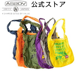 AS2OV アッソブ - FOOD FORCE OREGON official eco bag エコバッグ Sサイズ
