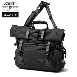 �y�����z AS2OV �V�����_�[�o�b�N �g�[�g�o�b�O �J�W���A���o�b�O CORDURA DOBBY 305D 2WAY BAG BLACK 061406