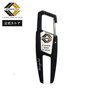 AS2OV �A�b�\�u �S���t �J���r�i �}�[�J�[ FORK CARABINER -BK GOLF SERIES �t�H�[�N�J���r�i �u���b�N �S���t�V���[�Y 532201-10