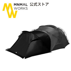 MINIMAL WORKS ʔ /SHELTER G VESTIBULE Black / VF^[GxXeBr[ ubN Lv AEghA eg / h[eg AEghA Lv xXeBr[ o[xL[ xXeB