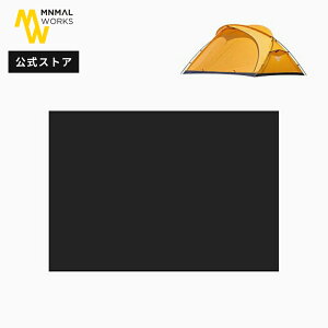 MINIMAL WORKS (�~�j�}�����[�N�X) PAPRIKA MAGNUM GROUND SHEET-Black / �O���E���h�V�[�g �p�v���J�}�O�i�� �e���g�}�b�g �e���g �}�b�g �V�[�g �A�E�g�h�A �A�E�g�h�A�p�i �L�����v �L�����v�p�i �O����