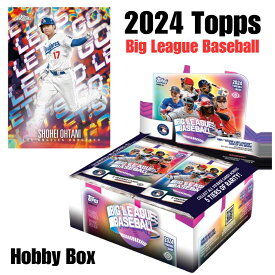 ［完売必至 在庫僅か...］2024 Topps トップス Big League Baseball ビッグリーグ ベースボール Factory Sealed ホビーボックス HOBBY BOX［MLBオフィシャルライセンス］［大谷翔平 ］［ロサンゼルス・ドジャース］送料無料