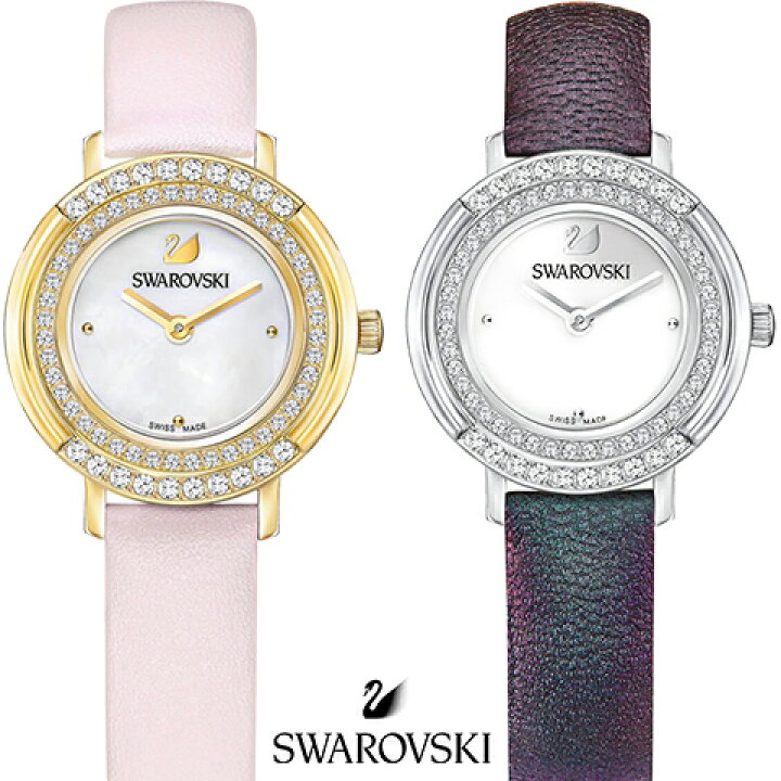 楽天市場】スイスメイド スワロフスキー 時計 レディース 