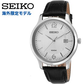 セイコー 腕時計 メンズ セイコー 逆輸入 セイコー 時計 SEIKO ウォッチ SEIKO 腕時計 SUR149 逆輸入 海外モデル ブラック シルバー 海外取寄せ 送料無料