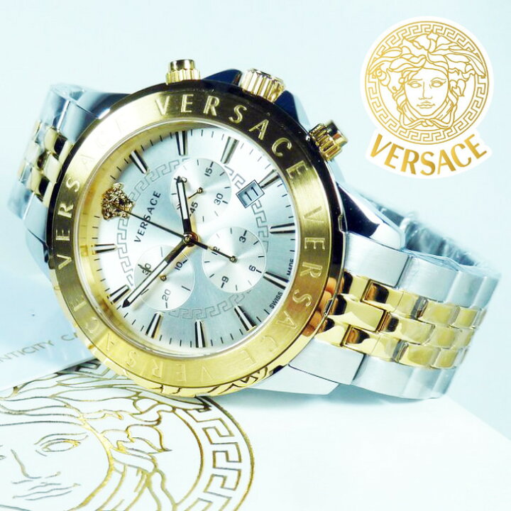楽天市場】［VERSACE］ヴェルサーチ メンズ 腕時計 シグネチャー 