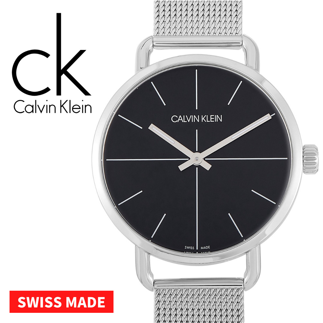 カルバンクライン メンズ 腕時計 アクセサリー Mens Calvin Klein Bracelet Watch Silver and Grey  通販