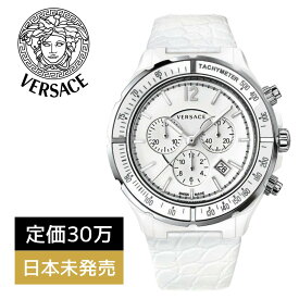 ［定価30万円］［セラミック仕様］［期間限定超SALE開催中］［スイスメイド］［日本未発売］［VERSACE］ヴェルサーチ 時計 ヴェルサーチ 腕時計 メンズ レディース ユニセックスモデル DV Chronograph 43mm 5ATM 28CCS1D001 送料無料［VERSACE US正規品］