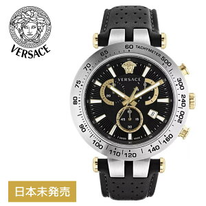 �m���Ԍ��蒴SALE�J�Ò��n�m�X�C�X���C�h�n�m���{�������n�mVERSACE�n���F���T�[�` ���v ���F���T�[�` �r���v �����Y ���f�� ���h�D�[�T 46mm 5ATM �r�b�O�t�F�C�X VEJB00222 Bold Chronograph Mens Watch ��