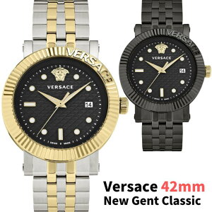 �m���{�������n�mVERSACE ���F���T�[�` ���F���T�[�`�F�n���F���T�[�` ���v �����Y ���F���T�[�` �r���v �����Y New Gent Classic Mens Watch 42mm 5ATM �X�C�X���C�h �������� ���h�D�[�T�mVERSACE UK���K