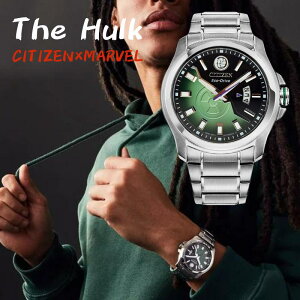 m{nCITIZEN Marvel R{ V`Y }[x The Hulk nN GRhCu AW1351-56W rv v uh Y tA AiO \[[ tA COf 