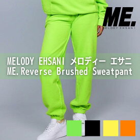 ［日本未発売］［MELODY EHSANI メロディー エサニ］スゥエット パンツ スエット パンツ ME. Reverse Brushed Sweatpant 2019年 Air Jordan 1 Fearless (フィアレス) コレクションでコラボしたLAの人気デザイナー 送料無料