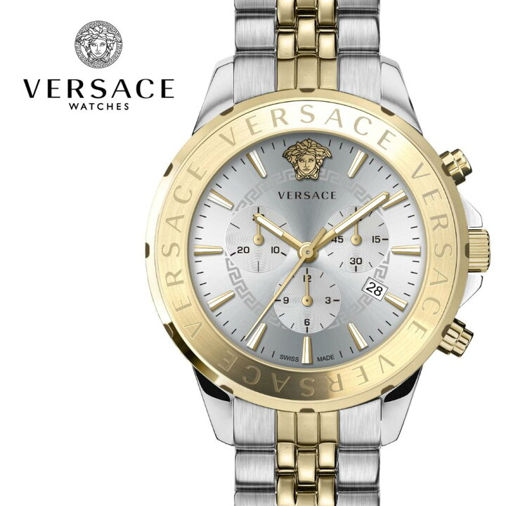 楽天市場】［VERSACE］ヴェルサーチ メンズ 腕時計 シグネチャー 