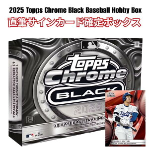 m[J[inmMTC1m{bNXn2025 Topps Chrome Black Baseball Hobby Box 2025 Topps N[ubN x[X{[ zr[{bNX