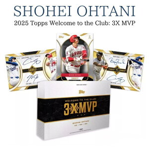 m[J[in2025 Topps gbvX Jĕ MLB MVP3xڂ̎܂LOmMLBCZXnmT[XEhW[Xn2025 Topps Welcome to the Club: 3X MVP