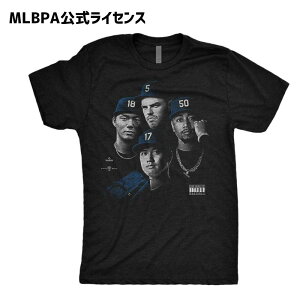MLBPA�������C�Z���X�m��J�ĕ� �R�{�R�L ���[�L�[�x�b�c �t���f�B�[�t���[�}���n�m���T���[���X�E�h�W���[�X�n�mLos Angeles Dodgers�n�{�� Roto Wear ���g�E�F�A T�V���c All Eyez On LA T-Shirt ��������