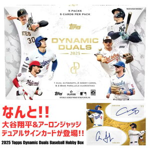mfATCJ[h1mBOXnmTOPPSin2025 Topps Dynamic Duals Baseball Hobby Box 2025 Topps _Ci~bNfAY x[X{[ zr[{bNX ViJ 