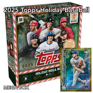 22025 Topps Holiday Baseball Mega Box 2025 Topps zf[ x[X{[ K{bNX ViJ 