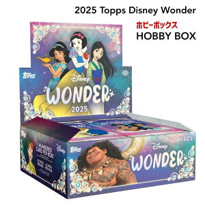 2025 Topps Disney Wonder Hobby Box 2025 Topps �f�B�Y�j�[ �����_�[ �z�r�[�{�b�N�X �V�i���J�� ��������