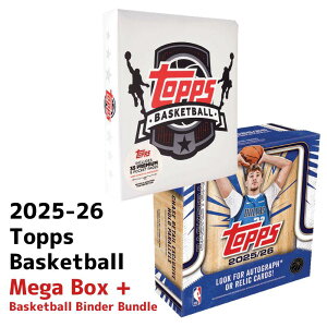 2025-26 Topps Basketball Mega Box + Basketball Binder Bundle 2025-26 Topps �o�X�P�b�g�{�[�� ���K�{�b�N�X���t���b�O�V�b�v �o�X�P�b�g�{�[�� �o�C���_�[ �V�i���J�� ��������