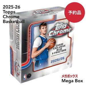 m\in2025-26 Topps Chrome Basketball Mega Box 2025-26 Topps N[ oXPbg{[ - K{bNX ViJ 