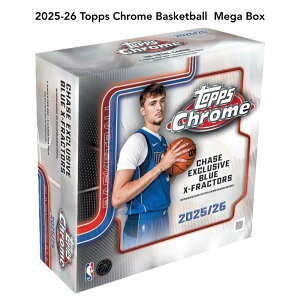 2025-26 Topps Chrome Basketball Mega Box 2025-26 Topps �N���[�� �o�X�P�b�g�{�[�� - ���K�{�b�N�X �V�i���J�� ��������