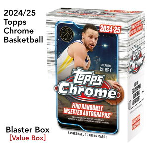 2024-25 Topps Chrome Basketball Blaster Box�mValue Box�n2025-26 Topps �N���[�� �o�X�P�b�g�{�[�� -�u���X�^�[ �{�b�N�X�m�o�����[�{�b�N�X�n�V�i���J�� ��������