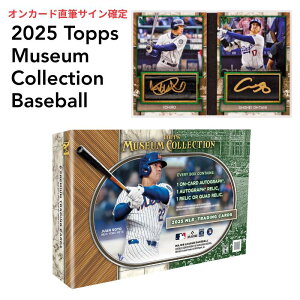 �m�I���J�[�h���M�T�C���J�[�h�m��n2025 Topps Museum Collection Baseball - Hobby Box 2025 �g�b�v�X �~���[�W�A�� �R���N�V���� �x�[�X�{�[�� �z�r�[�{�b�N�X �V�i���J�� ��������