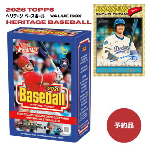 ��J�ĕ����M�T�C���J�[�h���^ 2026 Topps Heritage Baseball Value Box�m1977�N�����f�U�C���n���K �V�i�V�������N�t ���J���{�b�N�X �g�b�v�X �w���e�[�W ��������